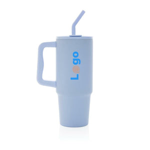 Tazza Embrace deluxe in r-Acciaio RCS 900ml - personalizzabile con logo