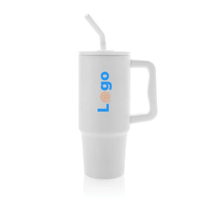 Tazza Embrace deluxe in r-Acciaio RCS 900ml - personalizzabile con logo