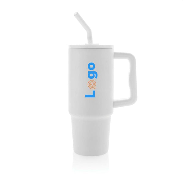 Tazza Embrace deluxe in r-Acciaio RCS 900ml - personalizzabile con logo