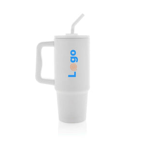 Tazza Embrace deluxe in r-Acciaio RCS 900ml - personalizzabile con logo