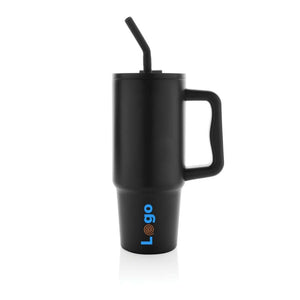 Tazza Embrace deluxe in r-Acciaio RCS 900ml - personalizzabile con logo