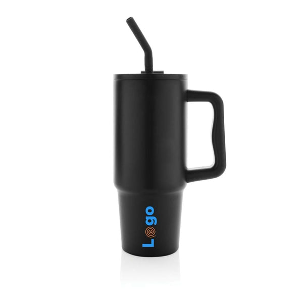 Tazza Embrace deluxe in r-Acciaio RCS 900ml - personalizzabile con logo
