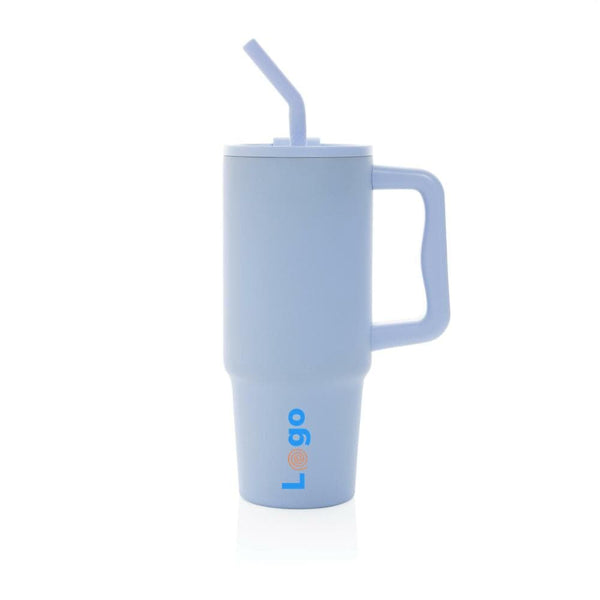 Tazza Embrace deluxe in r-Acciaio RCS 900ml - personalizzabile con logo