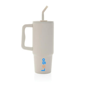 Tazza Embrace deluxe in r-Acciaio RCS 900ml - personalizzabile con logo