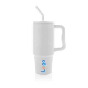 Tazza Embrace deluxe in r-Acciaio RCS 900ml - personalizzabile con logo