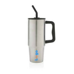 Tazza Embrace deluxe in r-Acciaio RCS 900ml - personalizzabile con logo