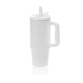 Tazza ermetica Embrace in rAcciaio RCS 900ML bianco - personalizzabile con logo