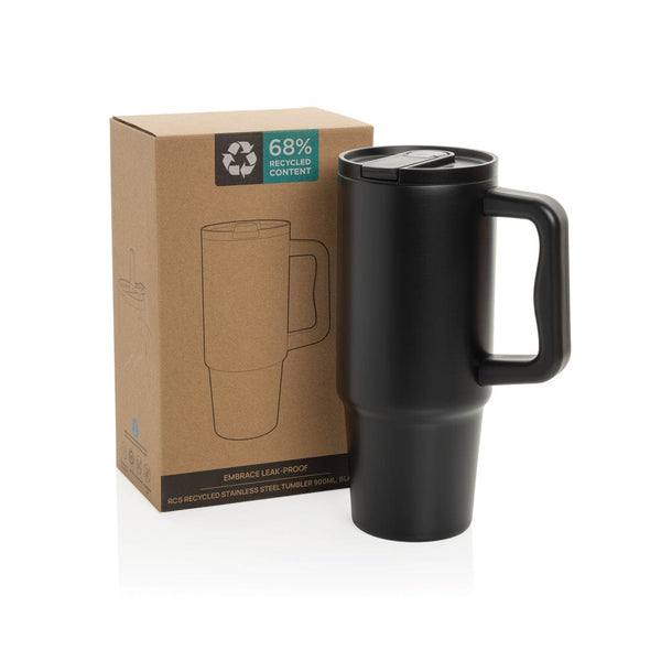 Tazza ermetica Embrace in rAcciaio RCS 900ML - personalizzabile con logo