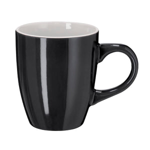 Tazza Firanon nero - personalizzabile con logo