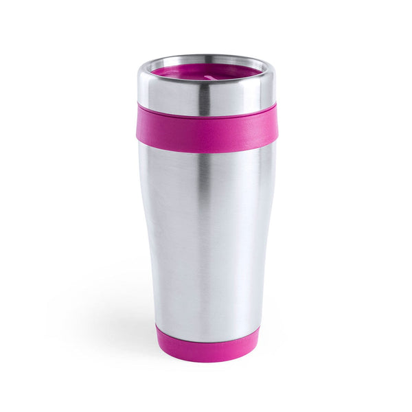 Tazza Fresno fucsia - personalizzabile con logo