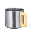 Tazza Garfun color argento - personalizzabile con logo