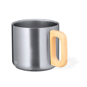 Tazza Garfun color argento - personalizzabile con logo