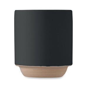 Tazza impilabile in ceramica 170ml - personalizzabile con logo