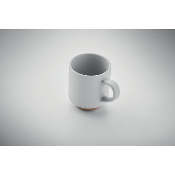 Tazza impilabile in ceramica 170ml - personalizzabile con logo