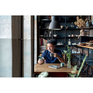 Tazza impilabile in ceramica 170ml - personalizzabile con logo