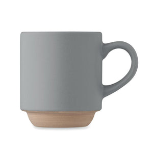Tazza impilabile in ceramica 170ml - personalizzabile con logo