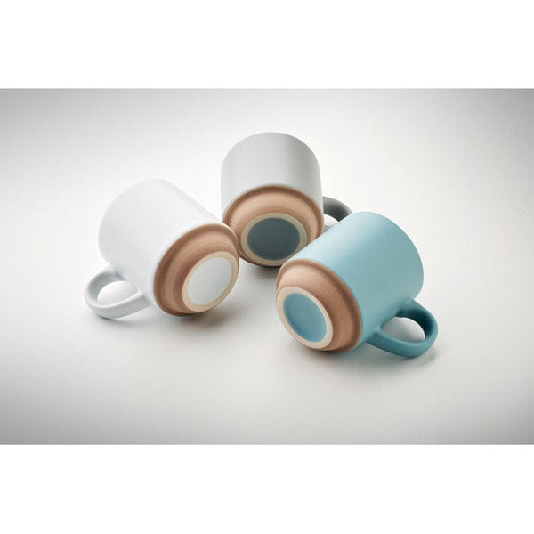 Tazza impilabile in ceramica 170ml - personalizzabile con logo