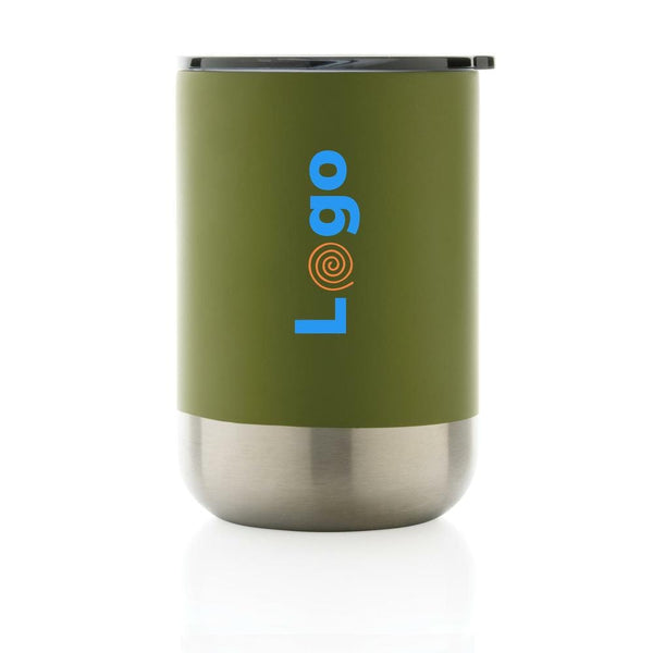 Tazza in acciaio inossidabile riciclato RCS 360ml - personalizzabile con logo
