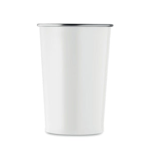 Tazza in acciaio inox riciclato - personalizzabile con logo