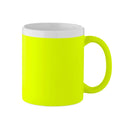 Tazza in ceramica 300 ml colori WOW giallo - personalizzabile con logo