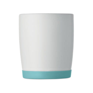 Tazza in ceramica 300 ml con base in silicone - personalizzabile con logo