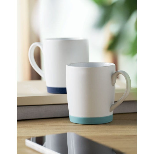 Tazza in ceramica 300 ml con base in silicone - personalizzabile con logo