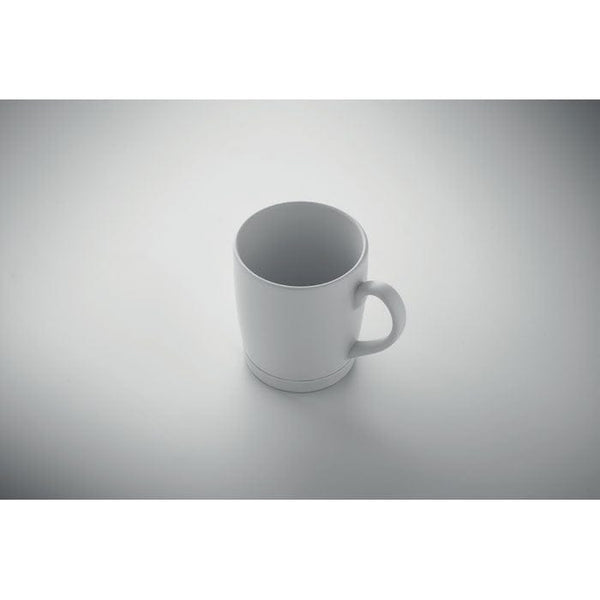 Tazza in ceramica 300 ml con base in silicone - personalizzabile con logo