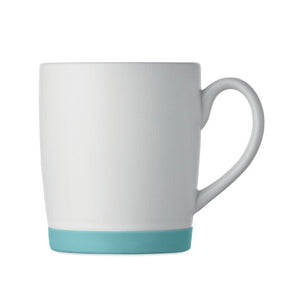Tazza in ceramica 300 ml con base in silicone - personalizzabile con logo