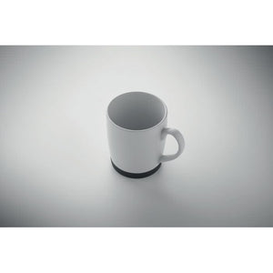 Tazza in ceramica 300 ml con base in silicone - personalizzabile con logo