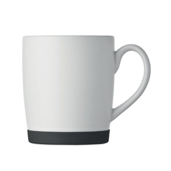 Tazza in ceramica 300 ml con base in silicone - personalizzabile con logo