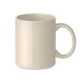 Tazza in ceramica 300ml beige - personalizzabile con logo