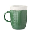 Tazza in ceramica 310 ml verde - personalizzabile con logo