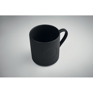 Tazza in ceramica a coste 340 ml - personalizzabile con logo