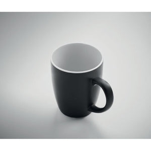 Tazza in ceramica bicolore - personalizzabile con logo