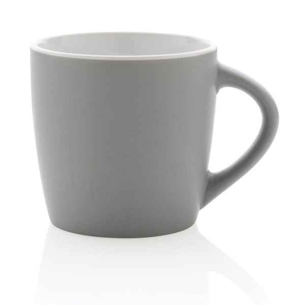 Tazza in ceramica con interni colorati - personalizzabile con logo