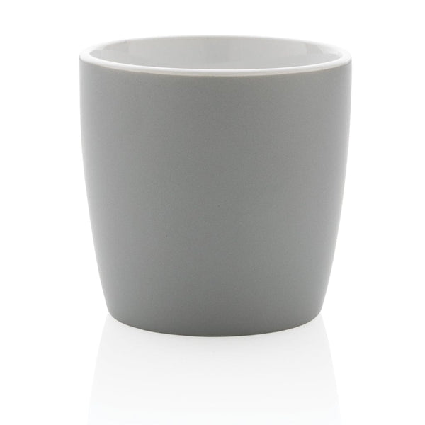 Tazza in ceramica con interni colorati - personalizzabile con logo