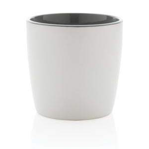 Tazza in ceramica con interni colorati - personalizzabile con logo