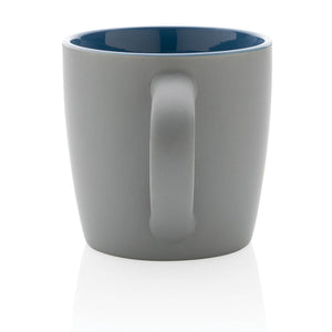 Tazza in ceramica con interni colorati - personalizzabile con logo