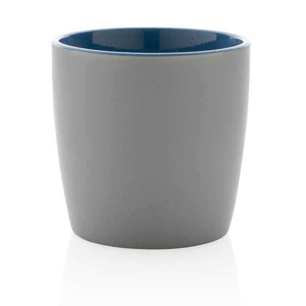 Tazza in ceramica con interni colorati - personalizzabile con logo