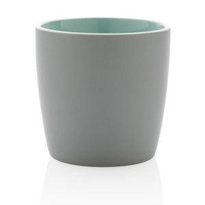 Tazza in ceramica con interni colorati - personalizzabile con logo