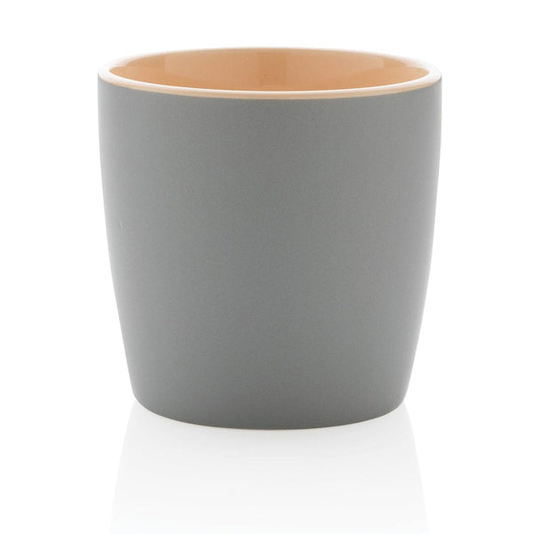 Tazza in ceramica con interni colorati - personalizzabile con logo