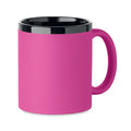 Tazza in ceramica da 300 ml Fucsia - personalizzabile con logo