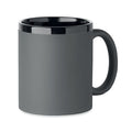 Tazza in ceramica da 300 ml grigio - personalizzabile con logo
