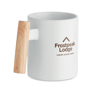 Tazza in ceramica da 320 ml - personalizzabile con logo