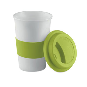 Tazza in ceramica e silicone - personalizzabile con logo