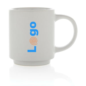Tazza in ceramica impilabile - personalizzabile con logo