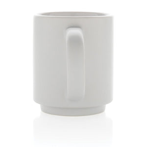 Tazza in ceramica impilabile - personalizzabile con logo