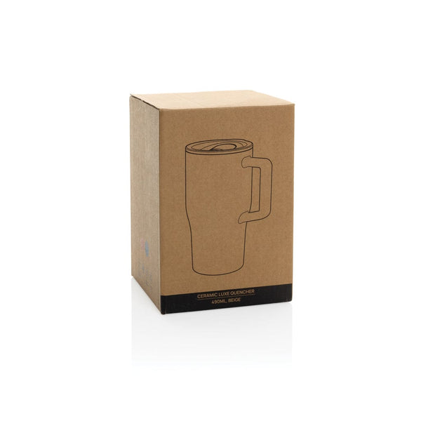 Tazza in ceramica Luxe 490ml - personalizzabile con logo