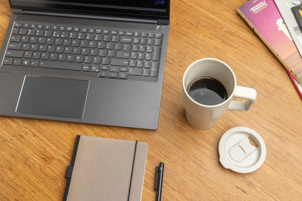 Tazza in ceramica Luxe 490ml - personalizzabile con logo