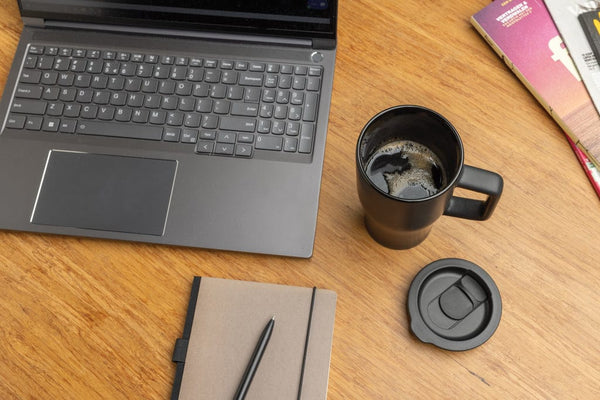 Tazza in ceramica Luxe 490ml - personalizzabile con logo